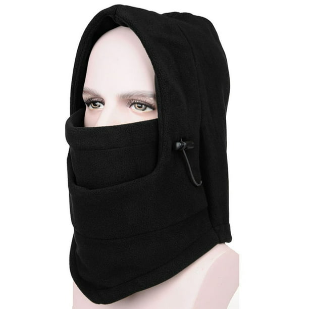 ChinFun Balaclave Fleece Windproof Ski Face Mask Tactical Hood Motorcycle Neck Warmer Thermal Retention Outdoor 